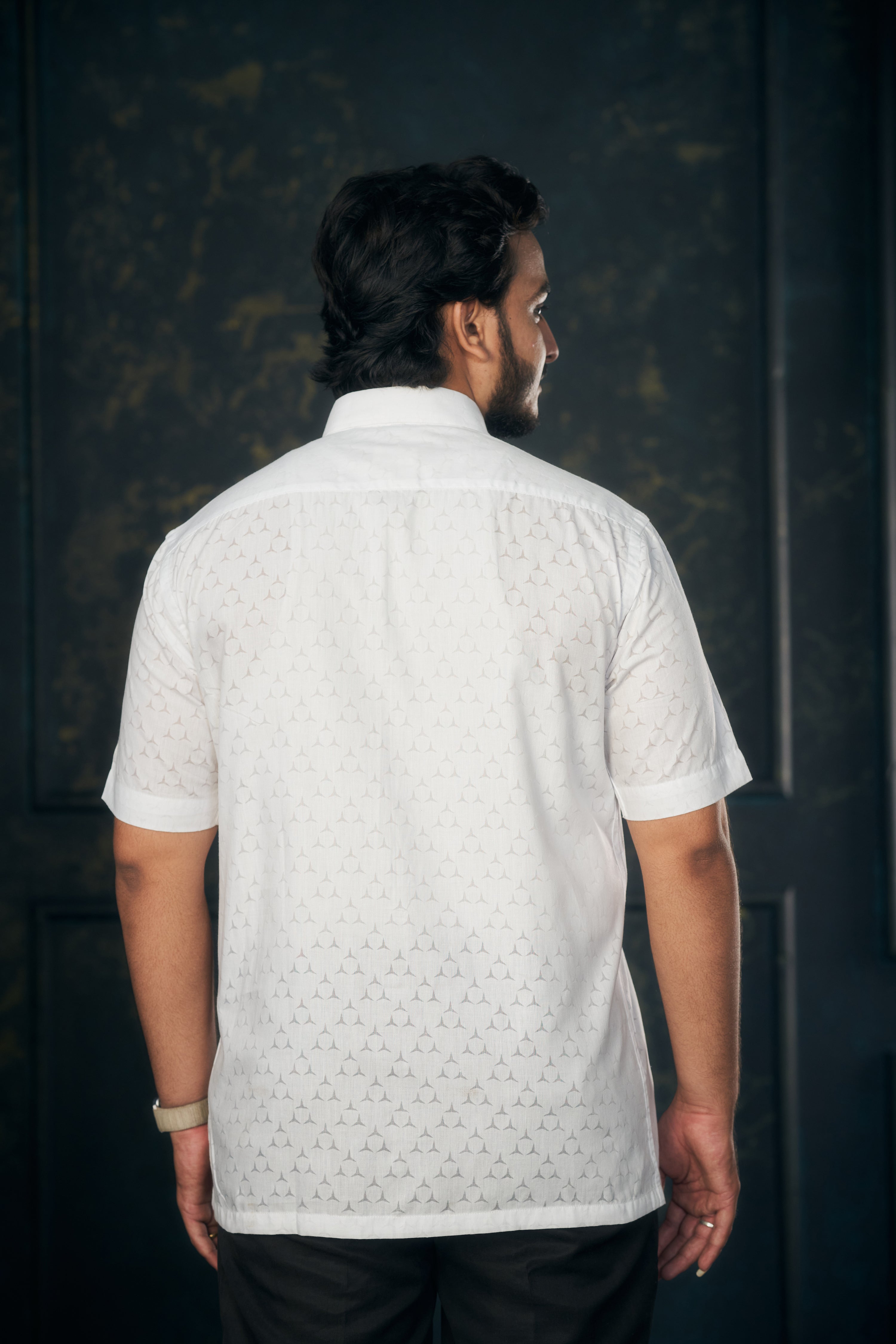 Mensoline Signature White Luxe Shirt.